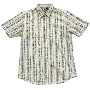 Counterintelligence Legend Pattern Short Sleeve Button Up Shirt